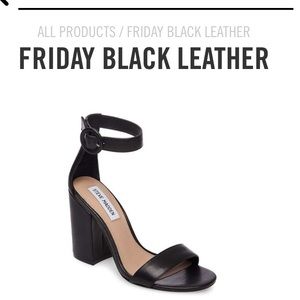 BRAND NEW Steve Madden black FRIDAY pumps, size 10